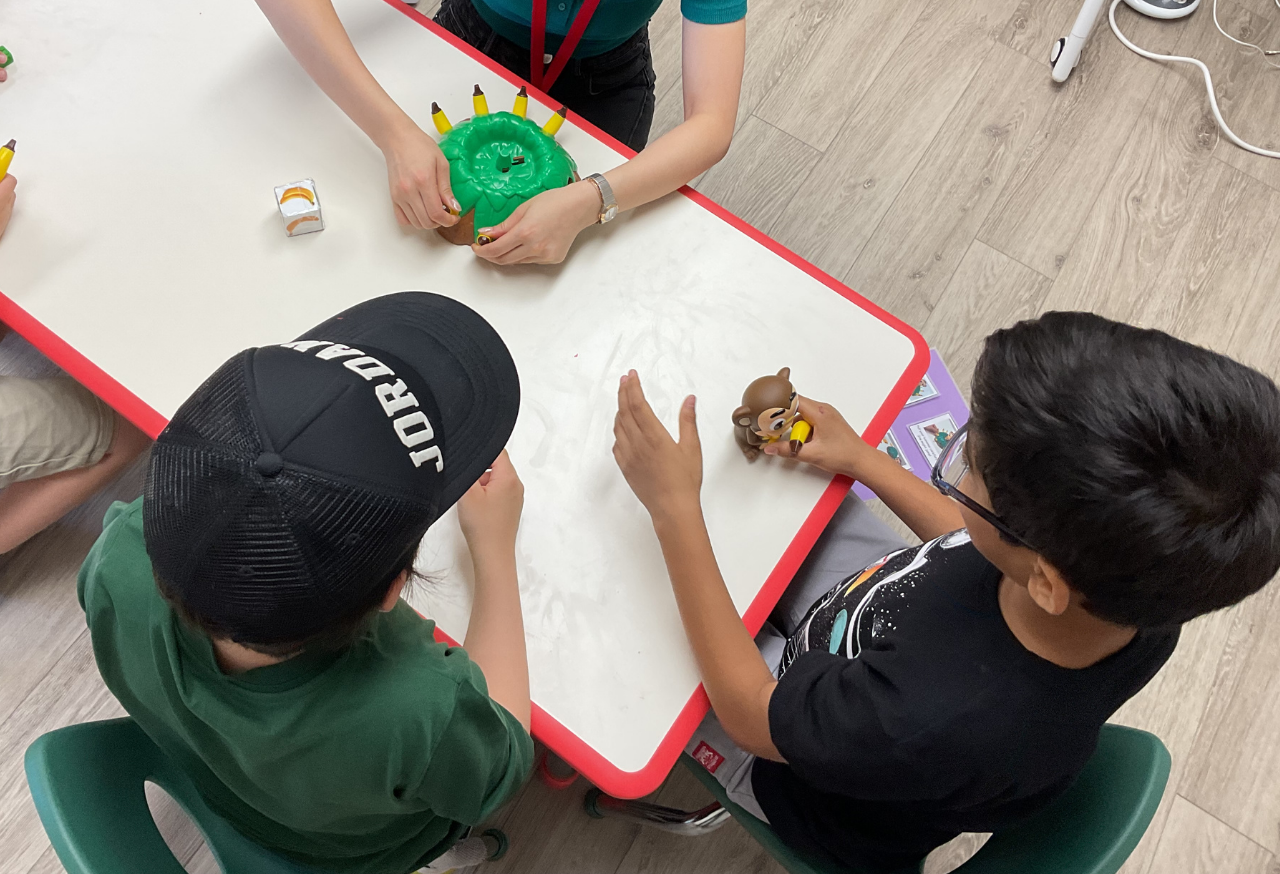 open house director talking to people
