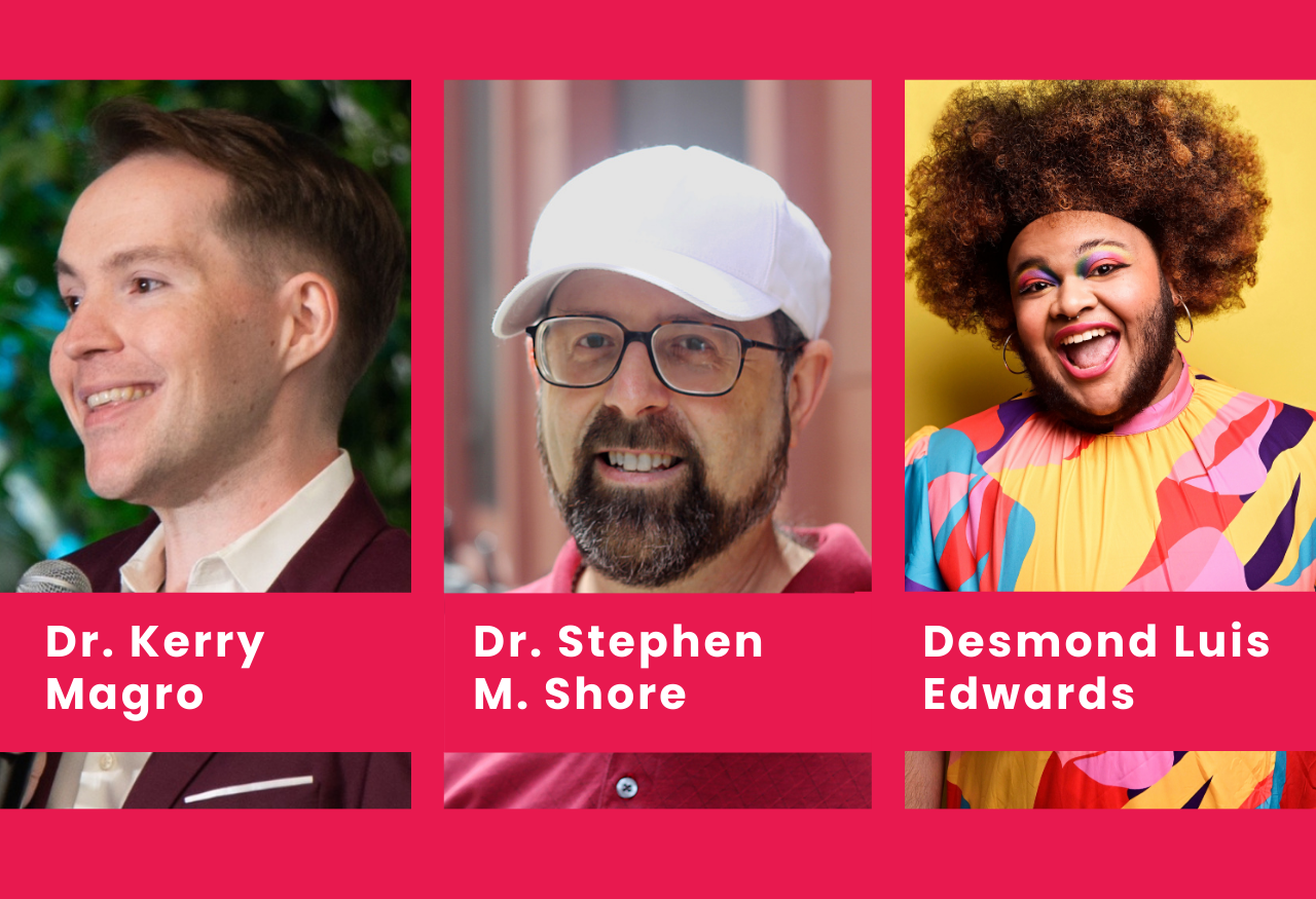 three speakers of the webinar